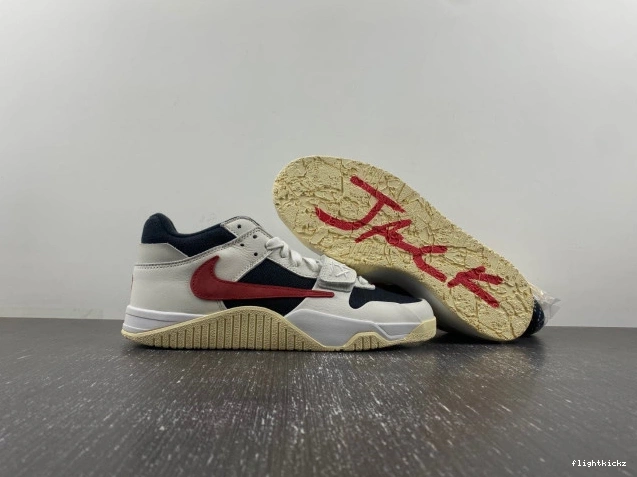JORDAN X TRAVIS FZ8117-100 THE SCOTT CUT CHECK 0820